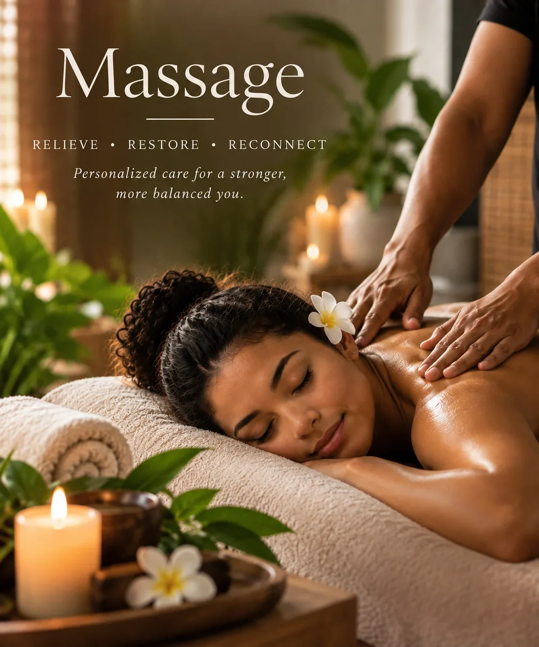Massage session
